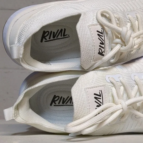 Women's RIVAL Pulse Athletic Sneaker Ivory/White Size 5.5 - Picture 12 of 13
